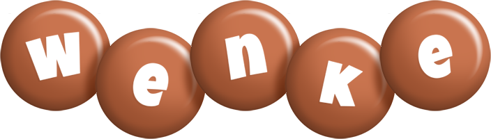 Wenke candy-brown logo