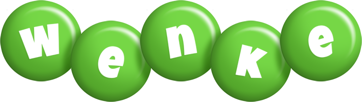 Wenke candy-green logo