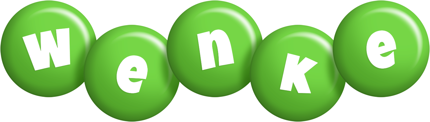 Wenke candy-green logo