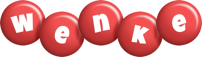 Wenke candy-red logo