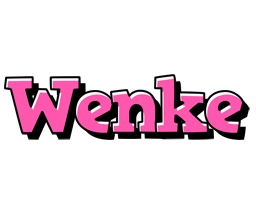 Wenke girlish logo