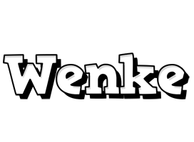 Wenke snowing logo