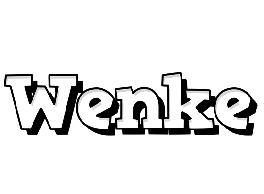 Wenke snowing logo