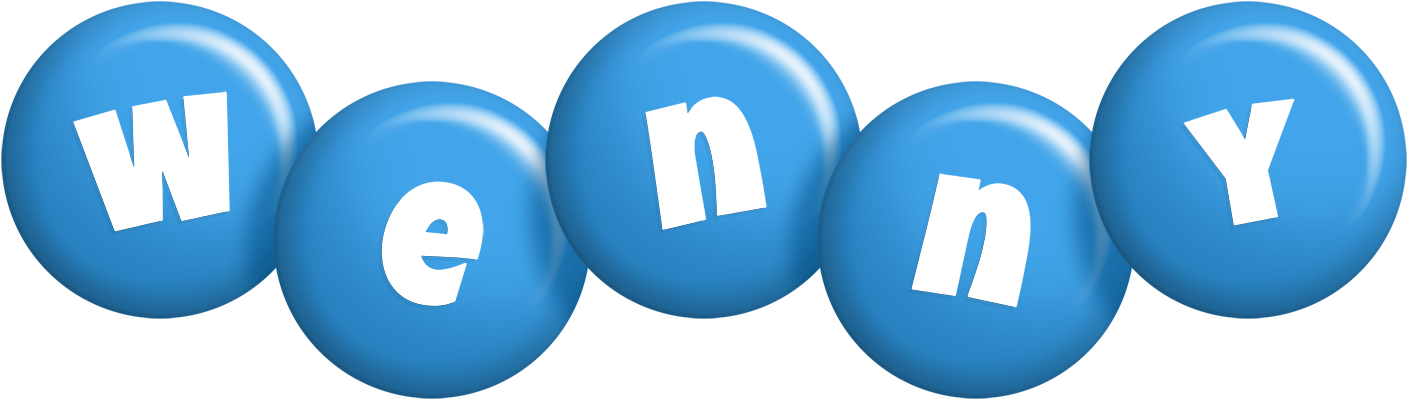 Wenny candy-blue logo
