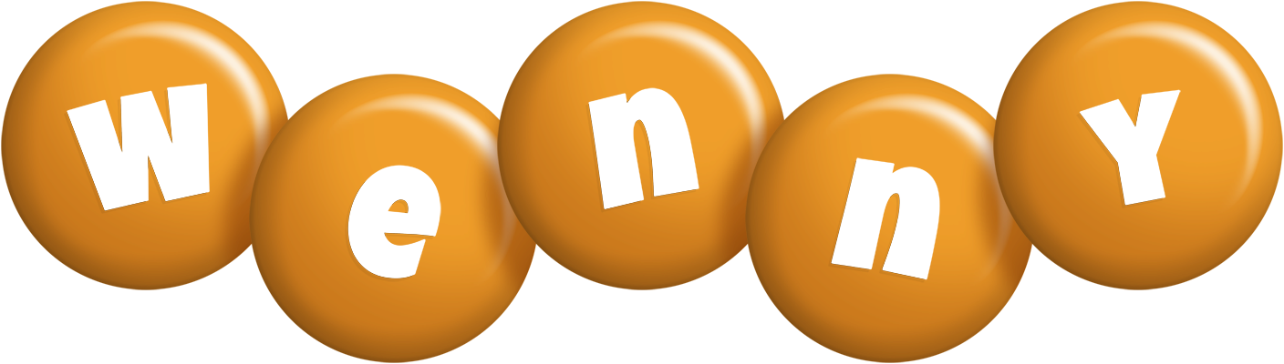 Wenny candy-orange logo