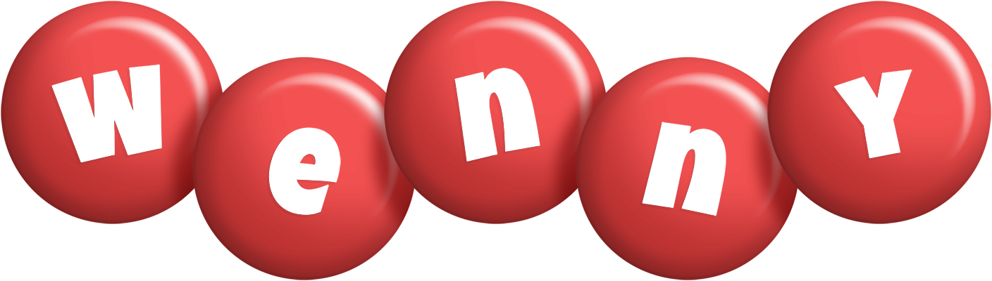 Wenny candy-red logo