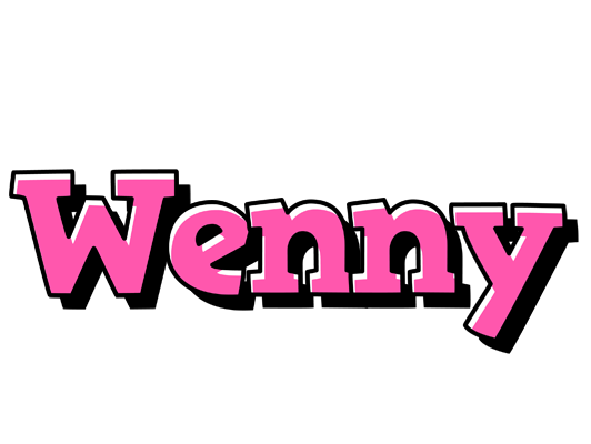 Wenny girlish logo