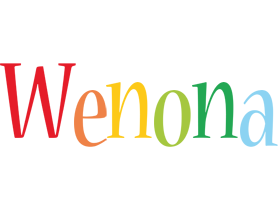 Wenona birthday logo