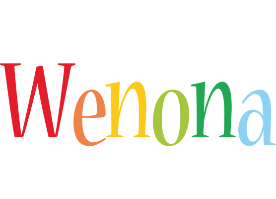 Wenona birthday logo