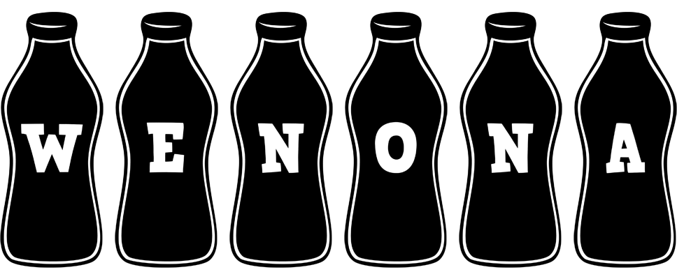 Wenona bottle logo