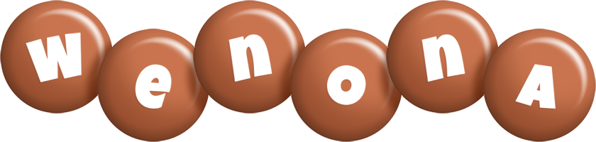 Wenona candy-brown logo