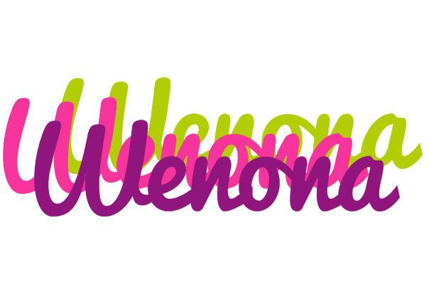 Wenona flowers logo