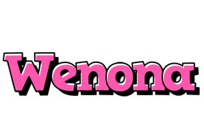 Wenona girlish logo