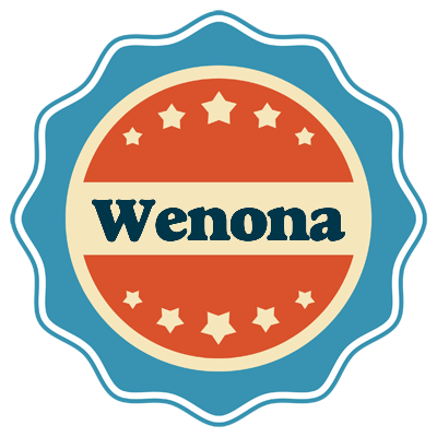 Wenona labels logo