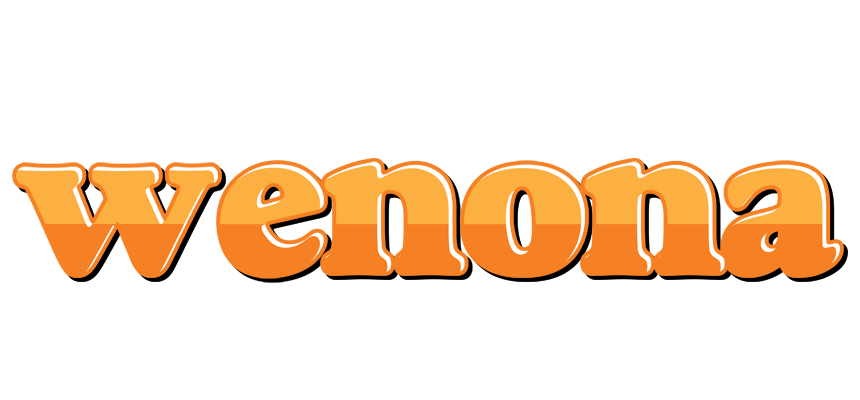 Wenona orange logo