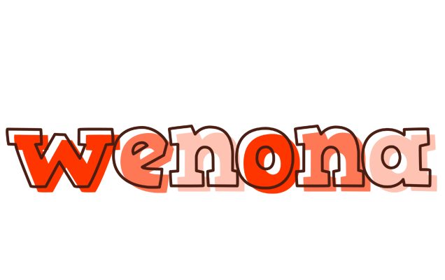 Wenona paint logo