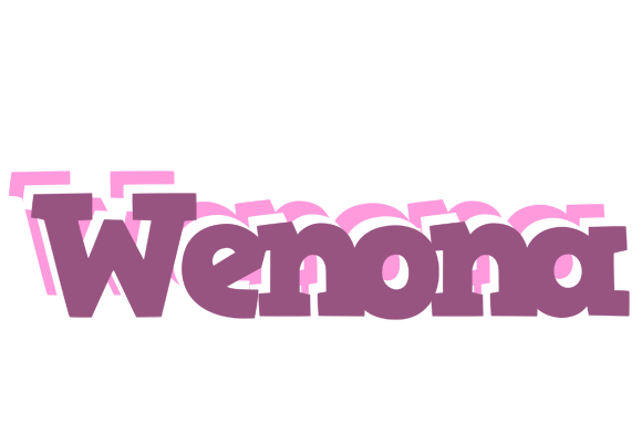 Wenona relaxing logo