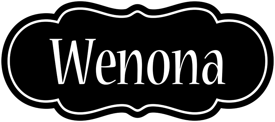 Wenona welcome logo