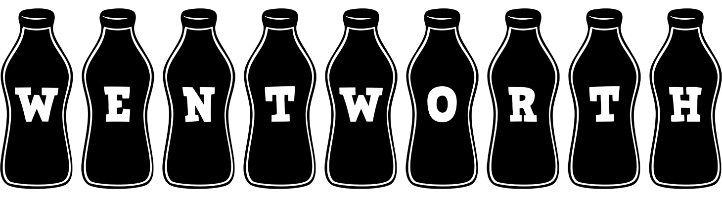 Wentworth bottle logo