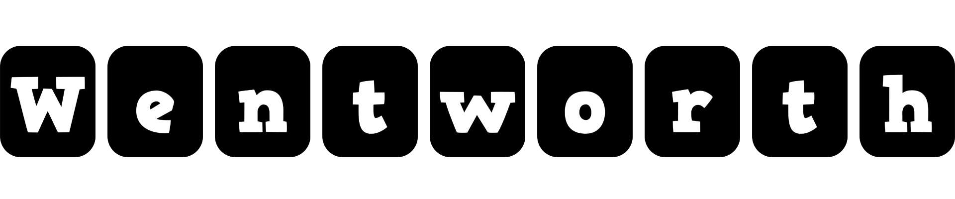 Wentworth box logo