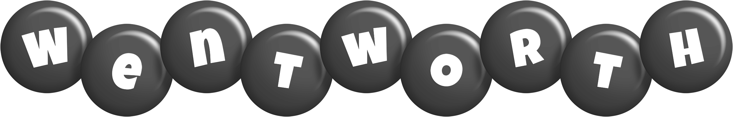 Wentworth candy-black logo