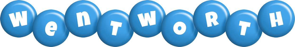 Wentworth candy-blue logo