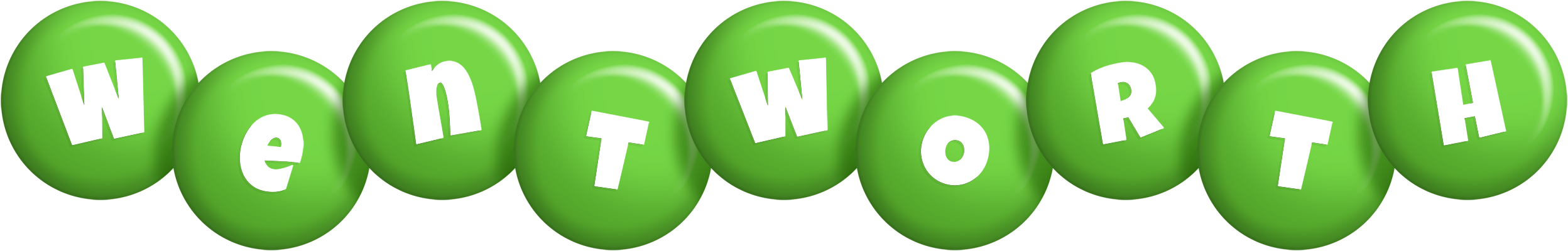 Wentworth candy-green logo