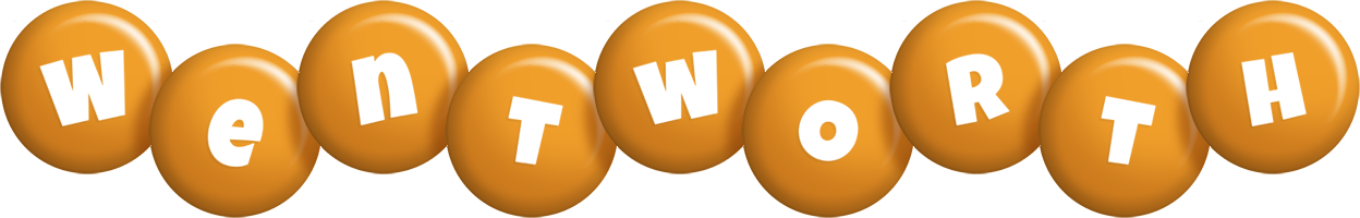 Wentworth candy-orange logo