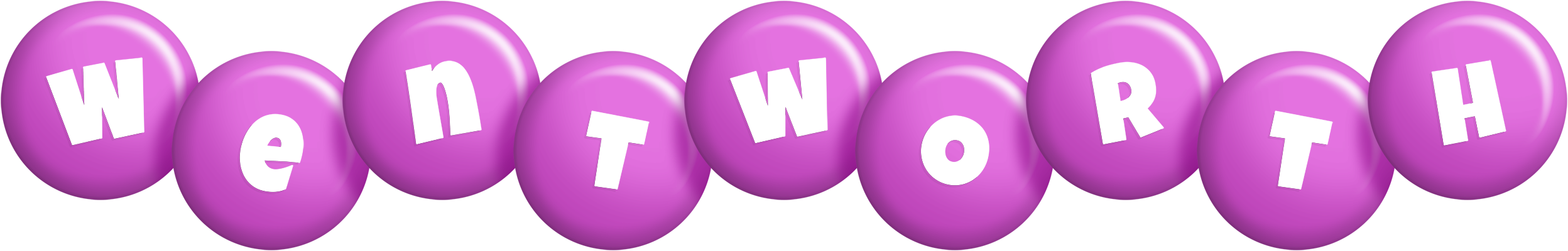 Wentworth candy-purple logo