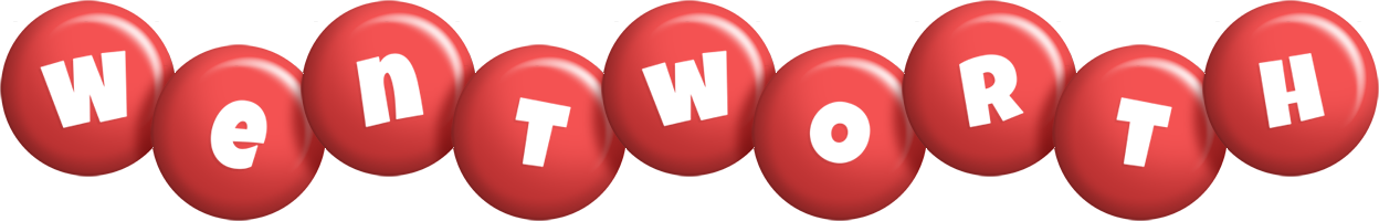 Wentworth candy-red logo