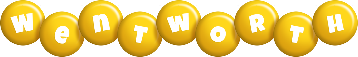 Wentworth candy-yellow logo