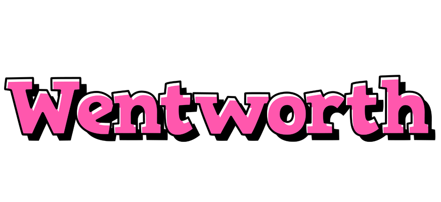Wentworth girlish logo
