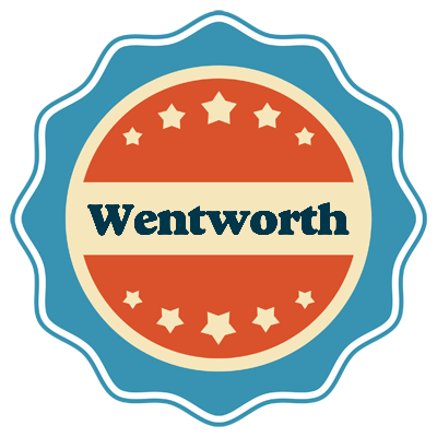 Wentworth labels logo