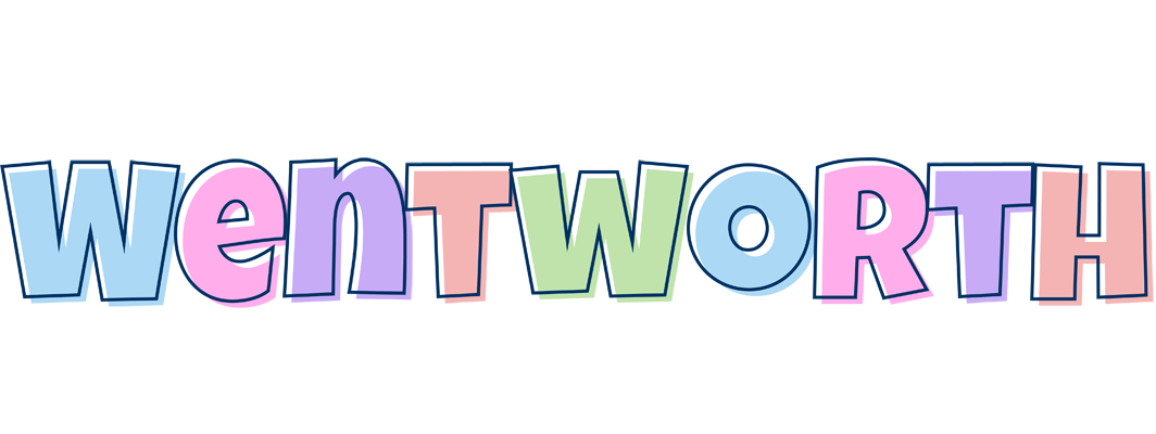 Wentworth pastel logo