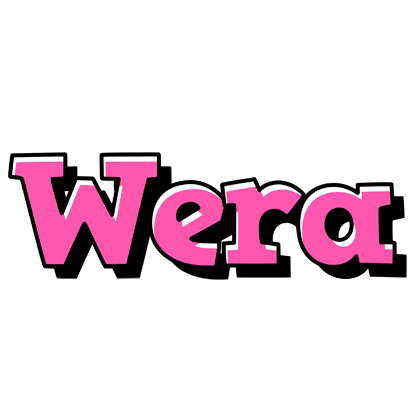 Wera girlish logo