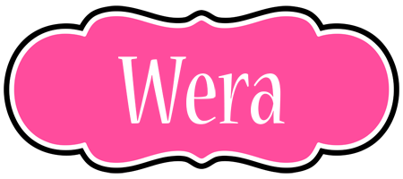 Wera invitation logo