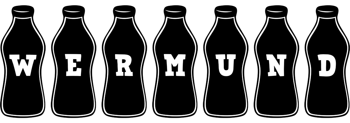 Wermund bottle logo