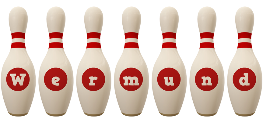 Wermund bowling-pin logo