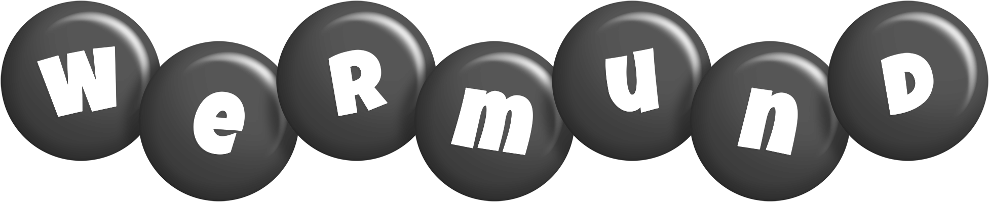 Wermund candy-black logo