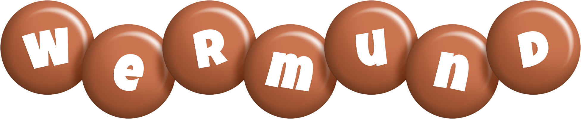 Wermund candy-brown logo