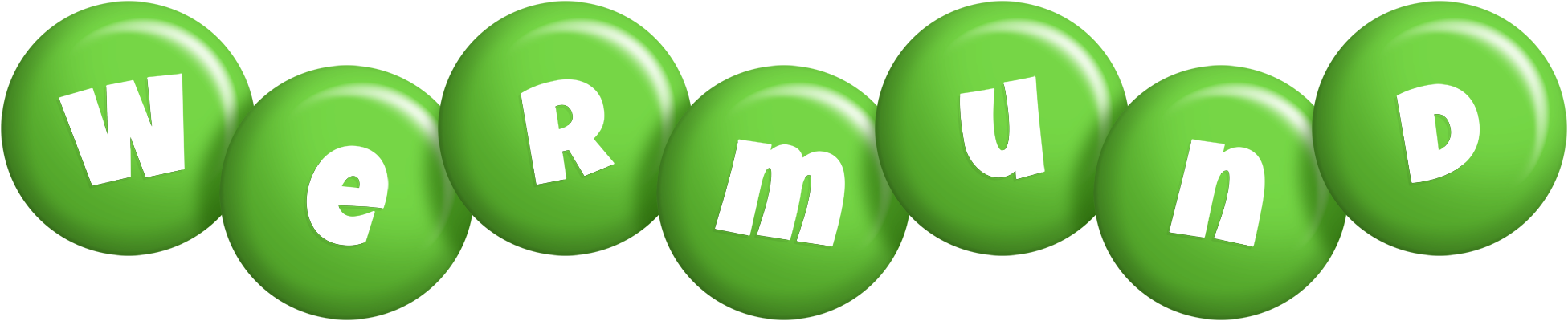 Wermund candy-green logo