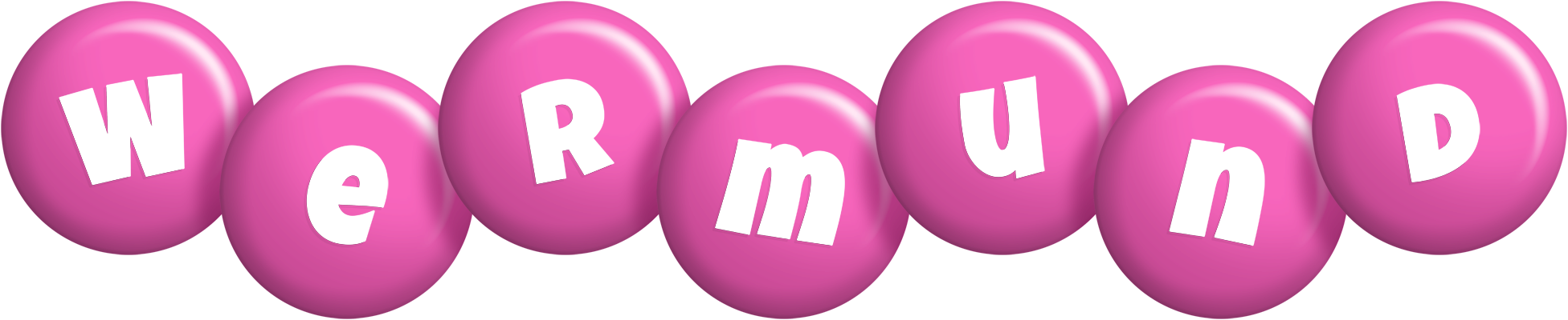 Wermund candy-pink logo
