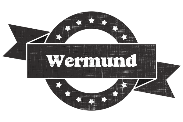 Wermund grunge logo