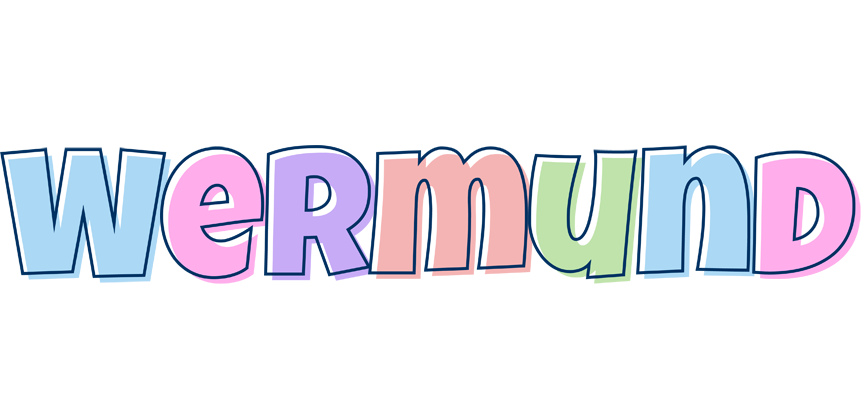 Wermund pastel logo