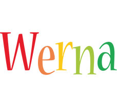 Werna birthday logo