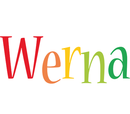 Werna birthday logo