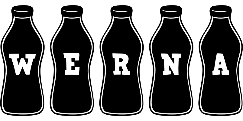 Werna bottle logo