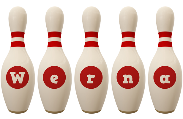 Werna bowling-pin logo