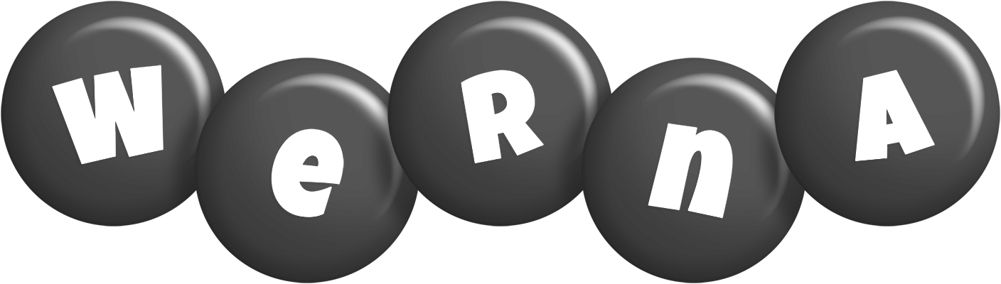 Werna candy-black logo