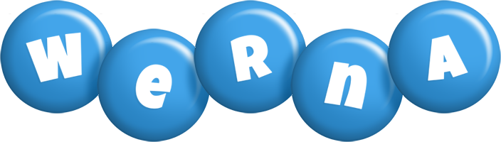Werna candy-blue logo